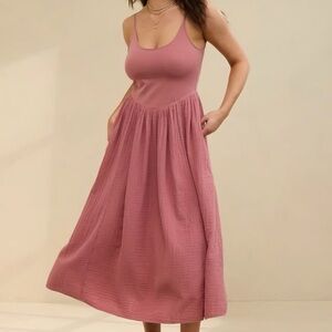 Aerie At The Barre Midi Dress